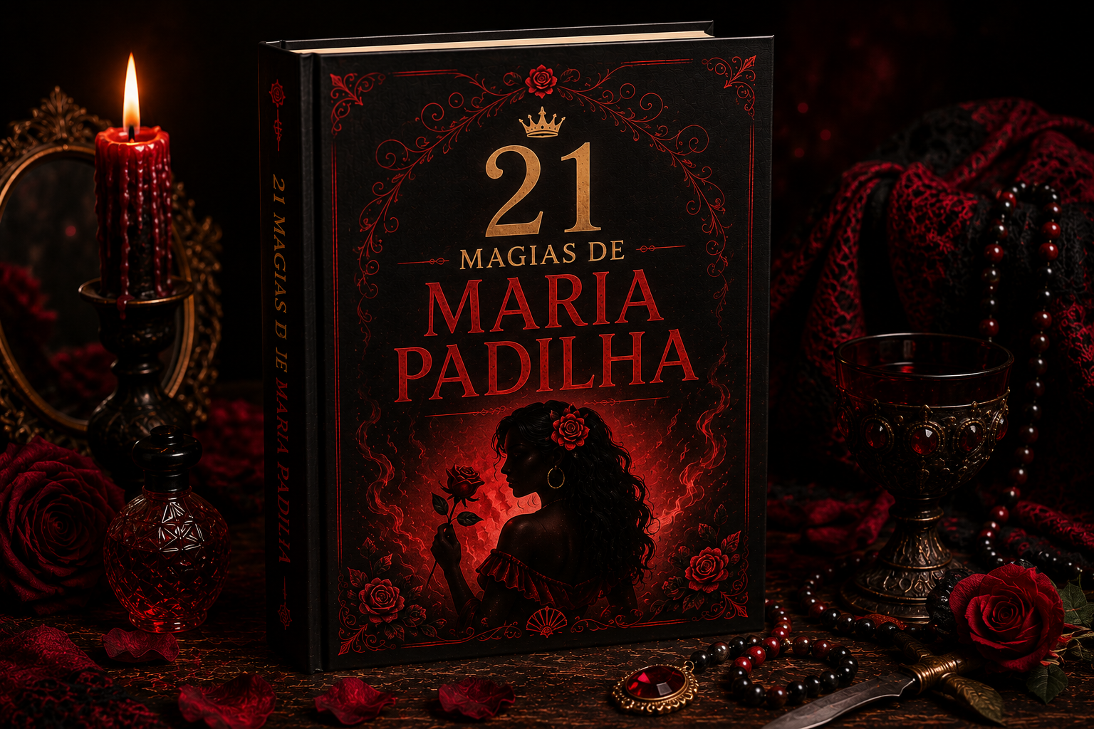 Capa do e-book 21 Magias de Maria Padilha