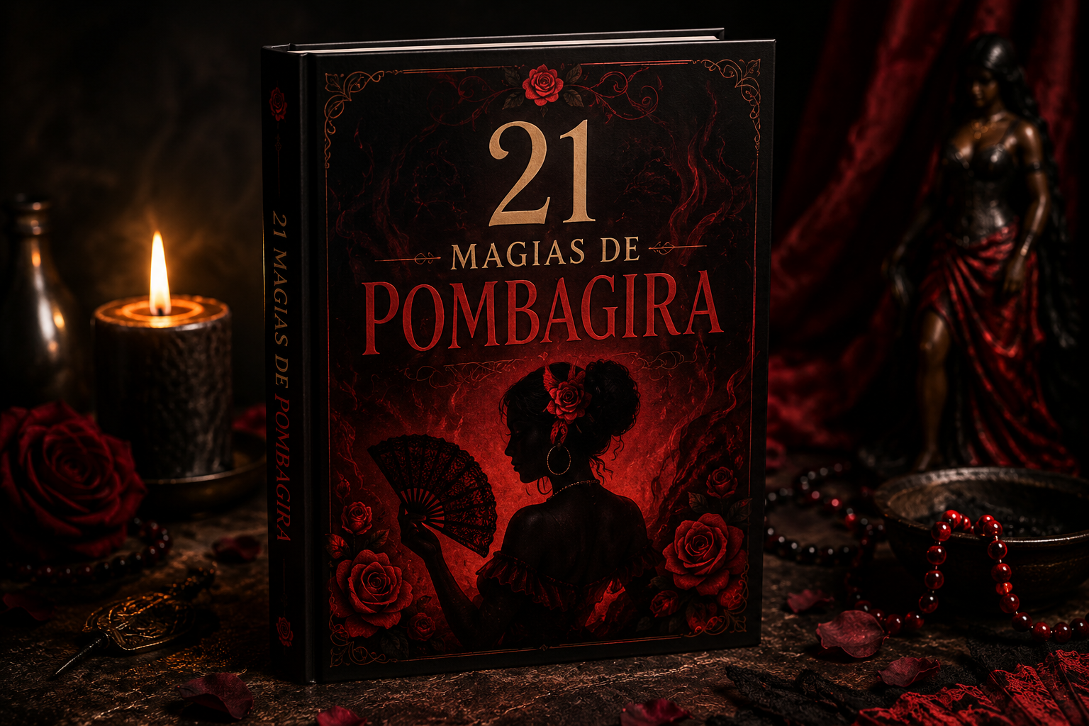 Capa do e-book 21 Magias de Pombagira
